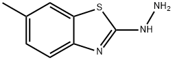2-HYDRAZINO-6-METHYL-1,3-BENZOTHIAZOLE Structure