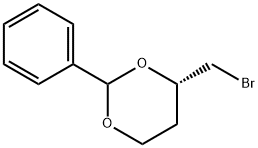 (4S)-4-BROMOMETHYL-2-PHENYL-1,3-DIOXANE Struktur