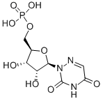 6-AZAURIDINE-5'-MONOPHOSPHATE Structure