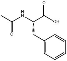 N-アセチル-L-フェニルアラニン 化学構造式