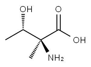 Isovaline, 3-hydroxy-, (R*,R*)- (9CI) 结构式