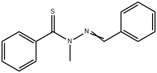 N'-Styrylthiobenzoic acid hydrazide 结构式