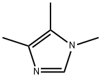 1,4,5-三甲基-1H-咪唑 结构式