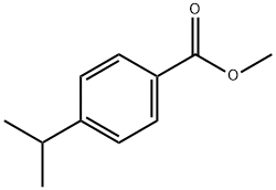 4-异丙基苯甲酸甲酯,20185-55-1,结构式
