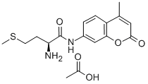 H-MET-AMC ACETATE SALT Structure