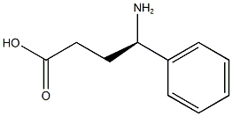 (4R)-4-AMINO-4-PHENYLBUTANOIC ACID Structure