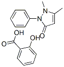 Antipyrine salicylate 结构式