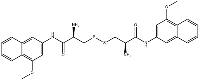 (H-Cys-4MbetaNA)2, (Disulfide bond), 201930-05-4, 结构式
