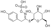 [2-[3-(4-hydroxy-3,5-dimethoxyphenyl)acryloyloxy]ethyl]trimethylammonium, saltwith 1-thio-beta-D-glucopyranose 1-[4-hydroxy-N-(sulphooxy)phenylacetimidate] (1:1)|[2-[3-(4-hydroxy-3,5-dimethoxyphenyl)acryloyloxy]ethyl]trimethylammonium, saltwith 1-thio-beta-D-glucopyranose 1-[4-hydroxy-N-(sulphooxy)phenylacetimidate] (1:1)