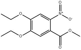 METHYL-4,5-DIETHOXY-2-NITROBENZOATE 结构式