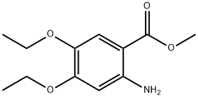 METHYL 2-AMINO-4,5-DIETHOXYBENZOATE Structure
