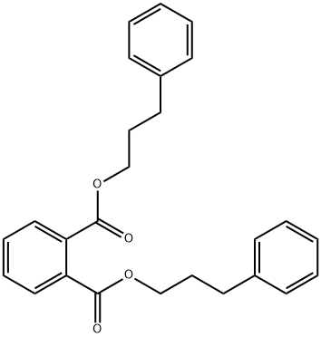 bis(3-phenylpropyl) phthalate 结构式