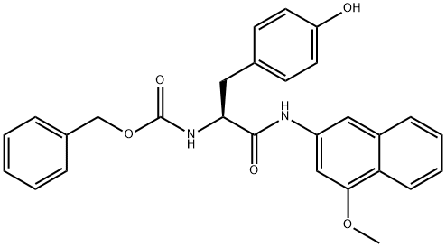 Z-TYR-4M-BETANA Structure