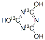 シアヌル酸-13C3 化学構造式