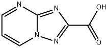 [1,2,4]トリアゾロ[1,5-A]ピリミジン-2-カルボン酸 化学構造式