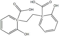 乙二醇二水杨酸酯, 20210-97-3, 结构式