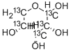 D-[UL-13C5]RIBOSE 化学構造式