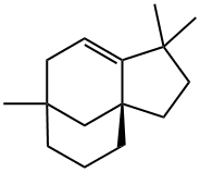 (3aR,7S)-1,2,3,4,5,6,7,8-Octahydro-1,1,7-trimethyl-3a,7-methano-3aH-cyclopentacyclooctene Structure