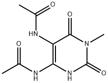 Acetamide,  N,N-(1,2,3,6-tetrahydro-1-methyl-2,6-dioxo-4,5-pyrimidinediyl)bis-  (9CI) Structure