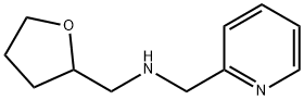 (ピリジン-2-イルメチル)(テトラヒドロフラン-2-イルメチル)アミン 化学構造式
