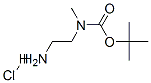 N-叔丁氧羰基-N-甲基乙二胺盐酸盐,202207-78-1,结构式