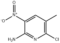 6-氯-5-甲基-3-硝基吡啶-2-胺, 202217-19-4, 结构式