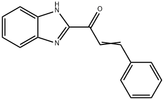 2-Cinnamoylbenzimidazole Struktur