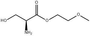 L-Serine, 2-methoxyethyl ester (9CI) Struktur