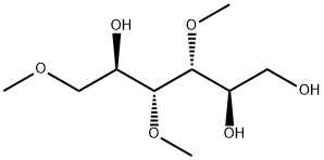 D-Mannitol, 1,3,4-tri-O-methyl- 化学構造式
