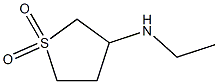 3-Thiophenamine,N-ethyltetrahydro-,1,1-dioxide(9CI) Struktur