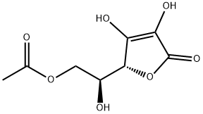 6-O-acetylascorbic acid Structure