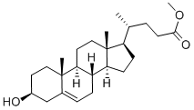 3β-オール-Δ5-24-コラン酸メチルエステル 化学構造式