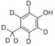 P-CRESOL-D7 Struktur