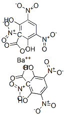 barium bis(2,4,6-trinitroresorcinolate) Structure