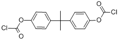 BISPHENOL A BIS(CHLOROFORMATE) Struktur