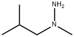 1-メチル-1-(2-メチルプロピル)ヒドラジン 化学構造式