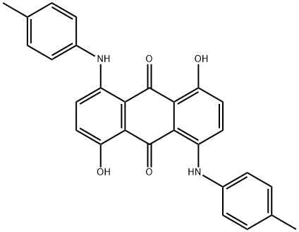 1,5-dihydroxy-4,8-bis[(4-methylphenyl)amino]anthraquinone Structure