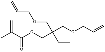 2,2-bis(allyloxymethyl)butyl methacrylate Structure