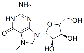 7-甲基鸟苷,20244-86-4,结构式
