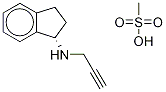 (S)-Rasagiline Mesylate Struktur