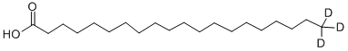 花生酸-20,20,20-D3 结构式