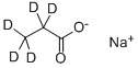 SODIUM PROPIONATE-D5 Structure