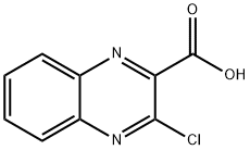 3-CHLOROQUINOXALINE-2-CARBOXYLIC ACID Structure
