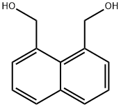 1,8-BIS(HYDROXYMETHYL)NAPHTHALENE Structure