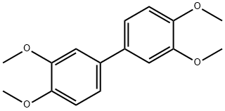 3,3',4,4'-四甲氧基-1,1'-联苯 结构式