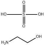 bis(2-hydroxyethylammonium) sulphate Struktur