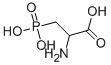 DL-2-AMINO-3-PHOSPHONOPROPIONIC ACID Struktur