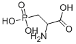 DL-2-AMINO-3-PHOSPHONOPROPIONIC ACID Structure