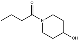 1-(4-羟基哌啶-1-基)丁烷-1-酮, 202647-18-5, 结构式