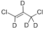 1,3-ジクロロプロペン-D4 化学構造式